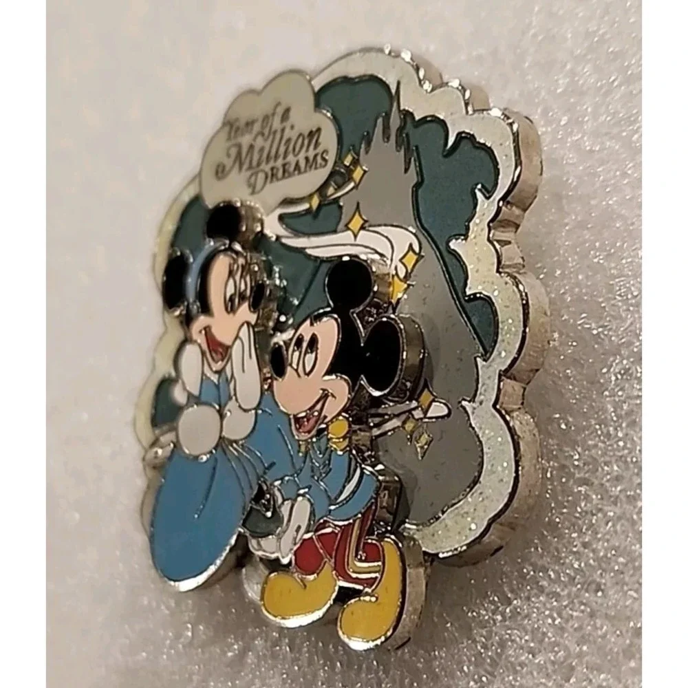 Disney Pin Minnie Mickey Mouse Cinderella Year of a Million Dreams WDW LE 50892